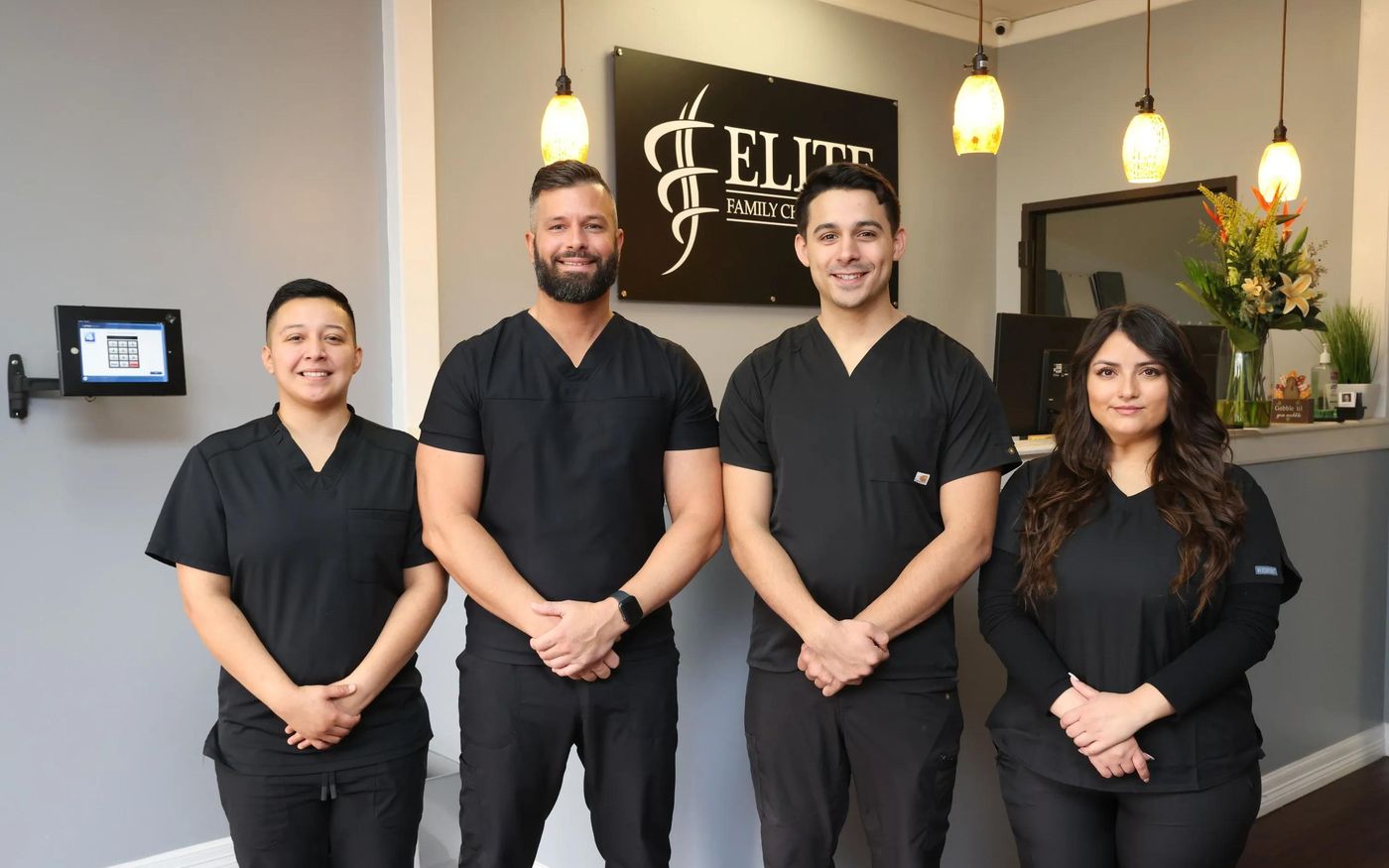 The team at Elite Family Chiropractic in Pearland, TX